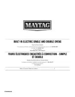 Maytag MEW7527DB00 Use & Care Manual предпросмотр