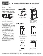 Maytag MEW7530W Product Dimensions предпросмотр