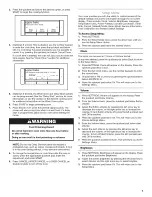 Предварительный просмотр 7 страницы Maytag MEW9527AB00 Use & Care Manual