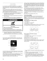 Предварительный просмотр 14 страницы Maytag MEW9527AB00 Use & Care Manual