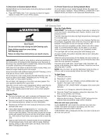 Предварительный просмотр 14 страницы Maytag MEW9527DS00 Use & Care Manual