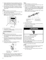 Preview for 8 page of Maytag MFB2055YEB01 User Instructions