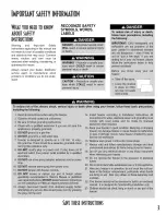 Preview for 3 page of Maytag MFC1005CEW Owner'S Manual