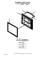 Preview for 13 page of Maytag MFC2061HEB5 Parts List