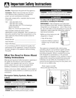 Preview for 2 page of Maytag MFC2061HES - 20 cu. Ft Use And Care Manual