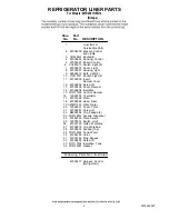 Preview for 6 page of Maytag MFD2561HEQ14 Parts List