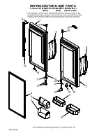 Preview for 7 page of Maytag MFD2562KEB - Bottom Freezer Refrigerator Parts Manual