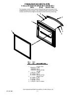 Preview for 13 page of Maytag MFD2562KEB - Bottom Freezer Refrigerator Parts Manual