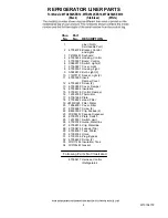 Preview for 6 page of Maytag MFD2562KEB10 Parts List