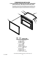 Preview for 15 page of Maytag MFD2562VEA10 Cabinet Parts