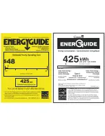 Preview for 1 page of Maytag MFF2055YEB Energy Manual