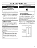 Preview for 3 page of Maytag MFF2055YEB00 User Instructions