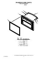 Preview for 5 page of Maytag MFF2258VEB2 Parts List