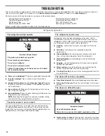 Preview for 18 page of Maytag MFF2558FEW01 User Instructions