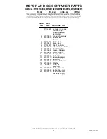 Preview for 8 page of Maytag MFI2067AEB12 Parts List