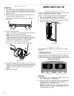 Preview for 8 page of Maytag MFI2067AES - 20.0 cu. Ft User Instructions