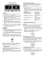 Preview for 9 page of Maytag MFI2266AEB - Ice2O Series Refrigerator User Instructions