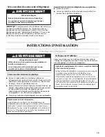 Preview for 19 page of Maytag MFI2266AEB - Ice2O Series Refrigerator User Instructions