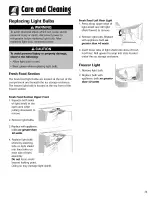 Preview for 25 page of Maytag MFI2266AEW Use & Care Manual