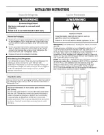 Предварительный просмотр 3 страницы Maytag MFI2269DRE00 User Instructions