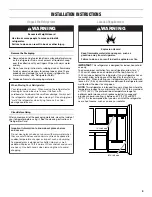 Preview for 3 page of Maytag MFI2269DRM User Instructions