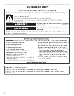 Preview for 2 page of Maytag MFI2269FRE00 User Instructions