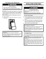 Preview for 3 page of Maytag MFI2269FRW01 User Instructions