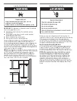 Preview for 4 page of Maytag MFI2269FRW01 User Instructions