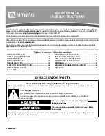 Maytag MFI2269FRZ User Instructions preview