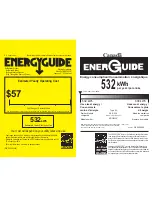 Preview for 1 page of Maytag MFI2269VE Series Energy Manual