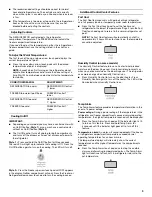 Preview for 9 page of Maytag MFI2269VEA - 22.0 cu. Ft. Refrigerator User Instructions