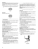 Preview for 10 page of Maytag MFI2269VEA - 22.0 cu. Ft. Refrigerator User Instructions