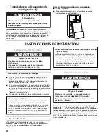 Preview for 20 page of Maytag MFI2269VEA - 22.0 cu. Ft. Refrigerator User Instructions