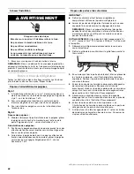 Preview for 42 page of Maytag MFI2269VEA - 22.0 cu. Ft. Refrigerator User Instructions