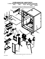 Preview for 3 page of Maytag MFI2269VEA10 Cabinet Parts