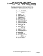 Preview for 4 page of Maytag MFI2269VEA10 Cabinet Parts