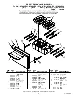 Preview for 14 page of Maytag MFI2269VEA10 Cabinet Parts