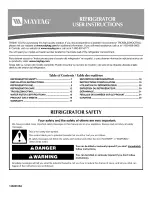 Preview for 1 page of Maytag MFI2569VEA1 User Instructions