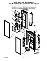 Preview for 13 page of Maytag MFI2569VEA10 Cabinet Parts