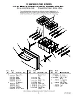 Preview for 16 page of Maytag MFI2569VEA10 Cabinet Parts