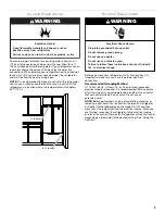 Preview for 3 page of Maytag MFI2569VEM - 25.0 cu. Ft. Refrigerator User Instructions