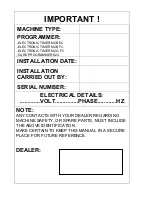 Preview for 40 page of Maytag MFS 50-125 Installation And Maintenance Instructions Manual