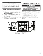 Предварительный просмотр 21 страницы Maytag MFS100 Installation Instructions Manual