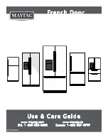 Maytag MFT2574DE Use & Care Manual preview