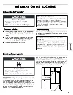 Preview for 5 page of Maytag MFT2574DE Use & Care Manual