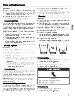 Preview for 21 page of Maytag MFT2574DE Use & Care Manual