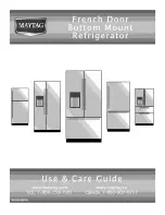 Maytag MFT2672AEB Use & Care Manual preview