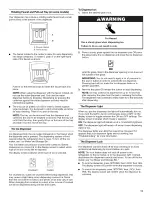 Preview for 11 page of Maytag MFT2771WEM1 User Instructions