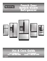 Preview for 1 page of Maytag MFT2776DEM01 Use & Care Manual