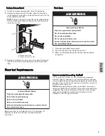 Preview for 9 page of Maytag MFT2778EEZ01 Use & Care Manual